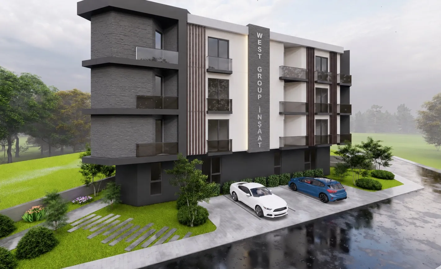 West Group İnşaat Keklik Pınarı projesi dış cephe görseli